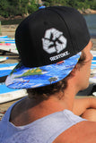 FLAT BRIM BLUE HAWAIIAN