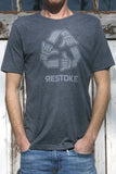 Short Sleeve Tee Antique Denim Mens
