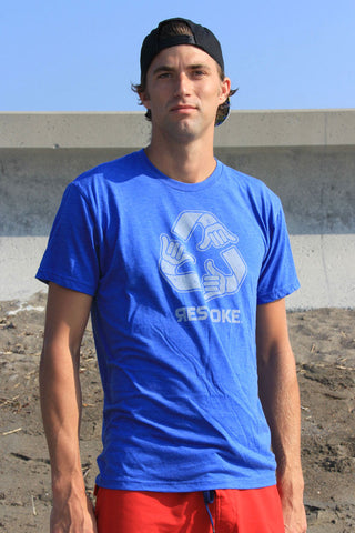 SHORT SLEEVE TRI BLEND TEE MENS