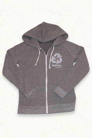 ECO ZIP HOODIE WOMENS